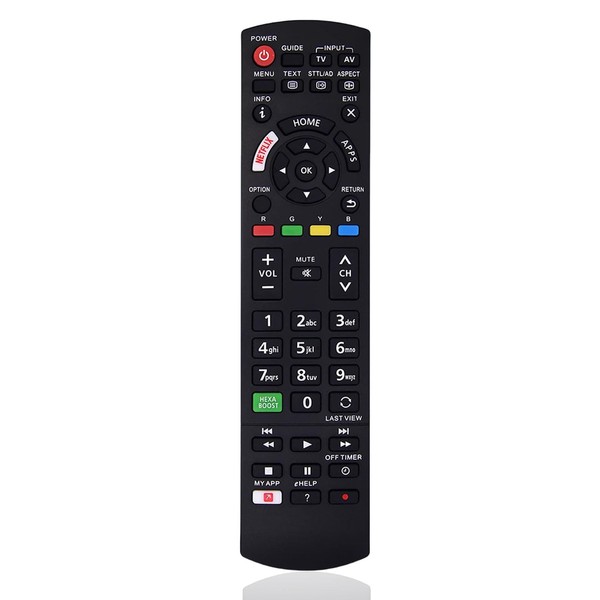 Universal Remote Control Compatible with Panasonic Plasma Viera Smart LCD