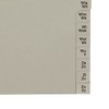 Leitz 13120085 Index Series A-Z A4 Paper for 12 Folders