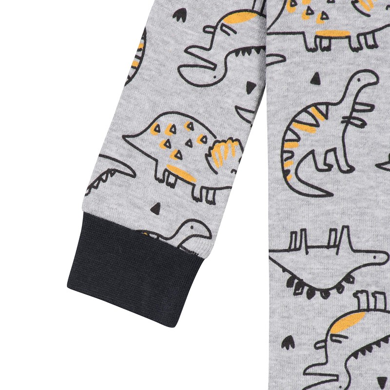 Gerber - Paquete de 2 Pijamas con pies para bebé,