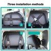 Baby Car Mirror Shatterproof 360 Degrees Adjustable Safe Durable Infant