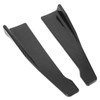 2 Pcs 35cm Rear Bumper Canard Lip Splitter Left Right