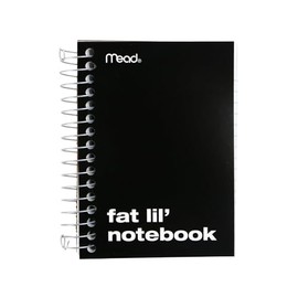 Mead Fat Lil' Notebook: 4 in. x 5-1/2 in. (Black)
