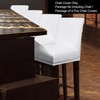 PiccoCasa Pack of 4 Bar Stool Covers, Waterproof Dining Chair