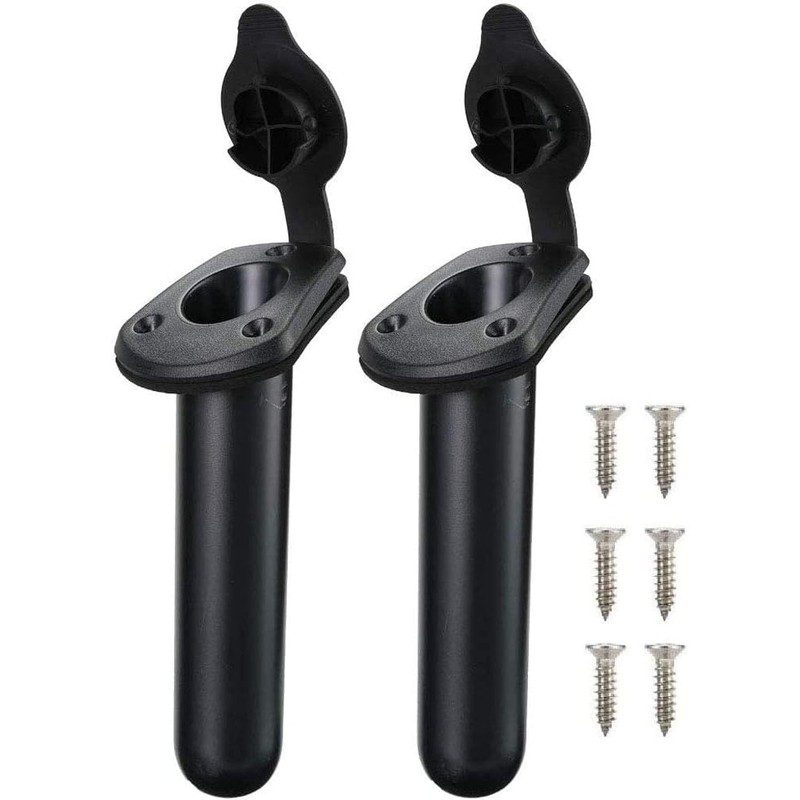 2 x Flush Mount Rod Holders for Kayaks, Canoes and