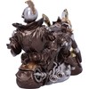 Nemesis Now Wheels of Steel 29cm Steampunk Motorcycle Skeleton Figurine,