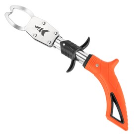 KastKing Paradox 11’’ Pistol Lip Grip, Corrosion-Resistant 420 Stainless Steel, Ergonomic Non-Slip Elastomer Handle, Easy-to-Use Trigger, Spring-Loaded Jaws for a Firm and Safe Hold