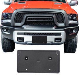 Voodonala for Dodge RAM 1500 2013-2018 & 2019-2024 Classic Front Plate License Bracket Front License Hanging Kits Compatible with Dodge RAM 1500 2019 2020 2021 2022 2023 2024 Classic