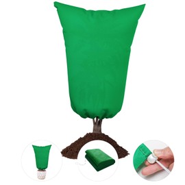 Plant Covers Freeze Protection 2.38 oz/yd², 8ft x 6.5ft Winter Tree Covers Frost Blankets for Outdoor Plants with Zipper and Drawstring– Frost Cold Pest Protection for Shrubs and Fruit Trees, 2-Pack