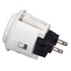 Sanwa Denshi OBSF-24-W Push Button with Push Button 0.9 inch
