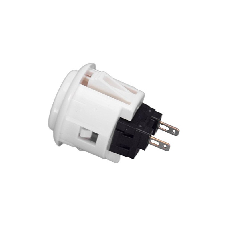 Sanwa Denshi OBSF-24-W Push Button with Push Button 0.9 inch