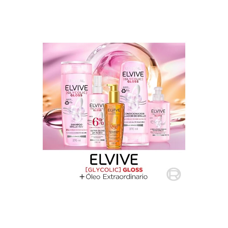 Kit LOréal Paris Elvive Óleo Extraordinario 100 ml Elvive Acondicionador