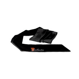 Selente Seductive Blindfold Made of Fine Satin, Quality Made in the EU, Black, 150 cm Long, black
