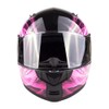 Typhoon TH158 Adult Women's Modular Full Face Motorcycle Helmet Flip-Up