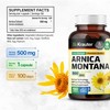 BIO KRAUTER Arnica Montana Capsules - 500 mg Arnica Capsules
