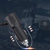 Kfz-Ladegerät Zigarettenanzünder Splitter 120 W Adapter Zigarettenanzünder mit 3 USB-Anschlüssen