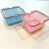 mini macaron storage basket blue 5ea