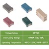 30Amp 32V Micro Cartridge Fuses Mini Automotive MCASE Shaped Cartridge