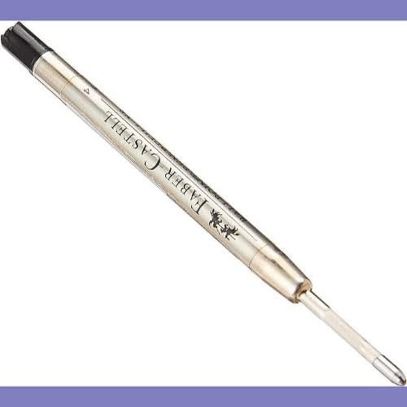 FABER-CASTELL XB 148747 Ballpoint Pen Refill Black Indelible Large Capacity