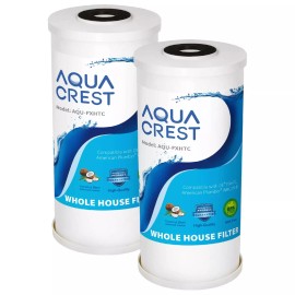 AQUA CREST 5 Micron 10"x4.5" Whole House Replacement Water Filter for Culligan
