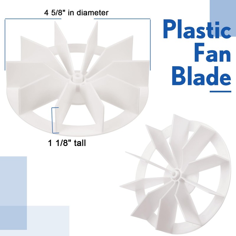 Ceoighe Bathroom Vent Fan Motor and Ceiling Blower Wheel Replacement
