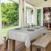 Venuscello 6 x Silver Paper Table Cover Cloths, 90cm x