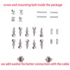 Garage Door Lock Kit with Spring Latch （Including All Hardware）