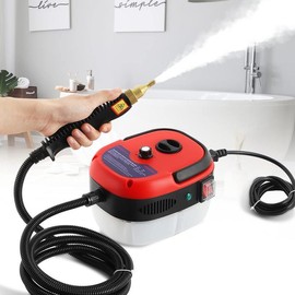 Steam Cleaner Steamer for Cleaning, 2500W High Pressure Steam Machine High Temperature Handheld Steamer for Car Detailing Portable Steam Cleaning Machine for Home Use Kitchen Grease Car Detailing