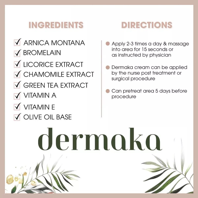 Dermaka Crema Facial Natural Para Tonos Desiguales De Piel,