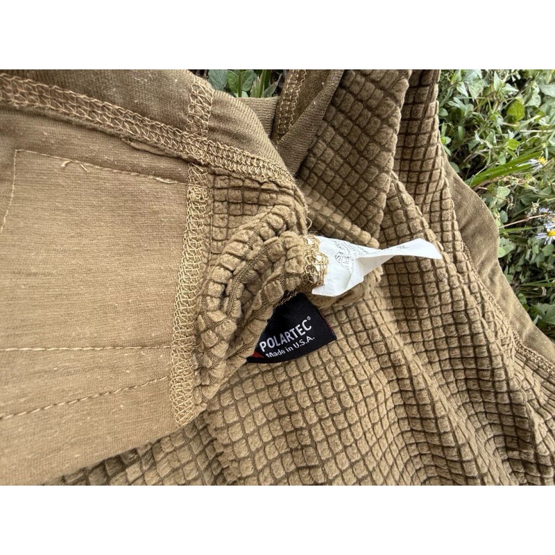USMC Grid Fleece FROG Fire Resistant Size XL-R Coyote Polartec