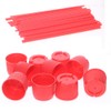 100PCS Spray Can Straws,Plastic Replacement Spray Can Extension Straws,10pcs Spray