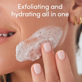 Uncommon Beauty Microderm Instant Glow Exfoliator - Exfoliating Facial Scrub - All Skin Types, Vegan, Cruelty Free, Fragrance Free, 1.129 OZ