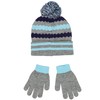 Bluey Big Kids Knit Hat and Gloves Set (Grey, One