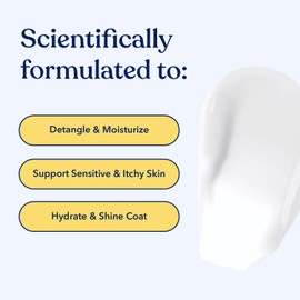 Honest Paws Dog Conditioner Detangler - Moisturizing Premium Pet Conditioner for Itchy and Dry Skin - Hydrate Sensitive Skin - Shiny Coat Soft Hair Smooth Fur - Mandarin & Berry - 16 oz