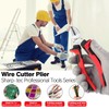 Sharp-Tec Wire Cutters 200mm, 8-inch Diagonal Cutting Pliers with Anti-Slip