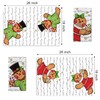 Seliem Merry Christmas Gingerbread Man Kitchen Dish Towels Set of