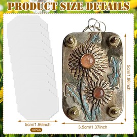 DOWNDRIFT Mikro Blumenpresse Micro Flower Press Kreative Miniatur-Pflanzenpresse Blumen Pressen Aus Metall DIY Gepresstes Blumenpflanzen Erhaltungs Set Geeignet für Handwerks und Pflanzenliebhaber