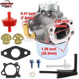 New Carburetor Carb For Craftsman 917.299013 917299013 900 series 18'' Tiller