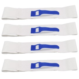 Anti Slip Foley Catheter Leg Strap, Catheter Holder with Silicone to Reduce Slipping, 23.6” Long x 2" Wide (4)