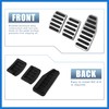 VekAuto 3pcs Accelerator Pedal and Brake Pedal Cover Set for