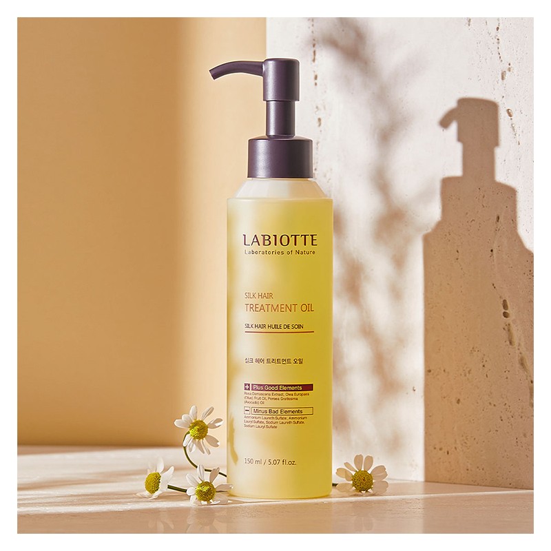 Labiotte Silk Hair Treatment Oil 150ml / 라비오뜨 실크 헤어