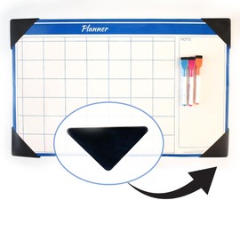 StoreSMART® Calendar Corners - Black Plastic - 500 Pack - PE1336DBK-500