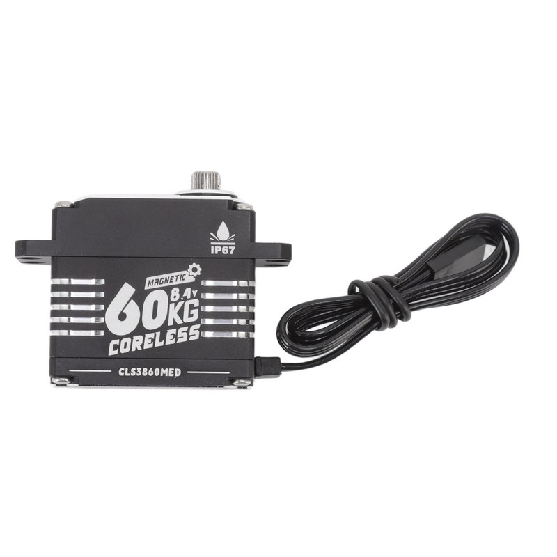 FLASH HOBBY RC Gear Servo 60KG Coreless Motor Super Torque