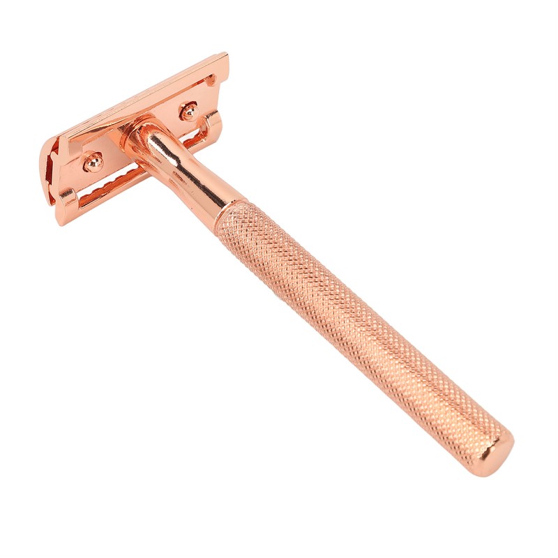 Hair Blade Handle Waterproof Metal Portable Manual Hair Blade Handle