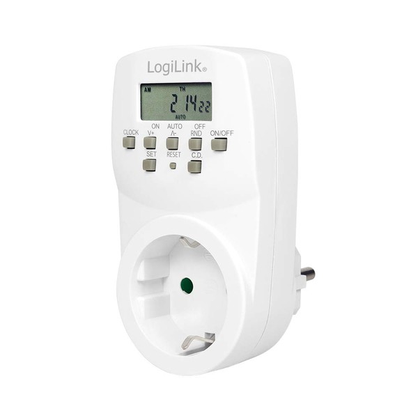LogiLink ET0007 ET0007 Digital Timer Switch IP20 Protection Against Finger