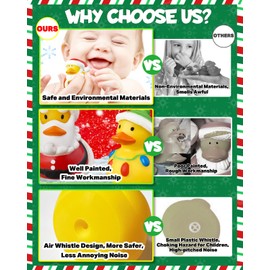 Rubber Duck Advent Calendar 2023, Christmas Ducks Bath Toys Advent Calendar for Kids, Rubber Duckie for Jeep Ducking, Advent Calendars, Toddler, Baby, Girls, Boys, Adult, Kids Advent Calendar 2023