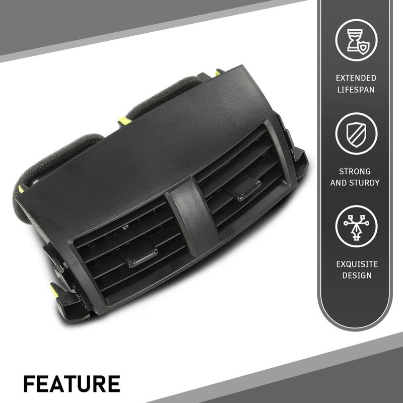 DOTCOM Center AC Air Dash Vents Panel Fit For Toyota