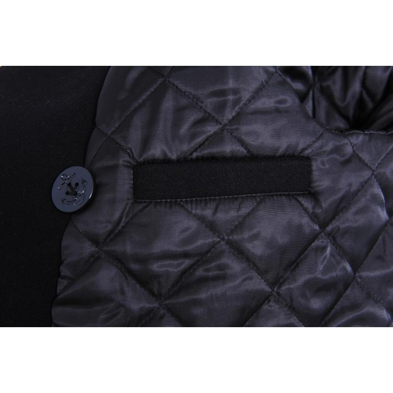 Seibertron Men's Woolen Coat US Navy Type 80% Wool USN