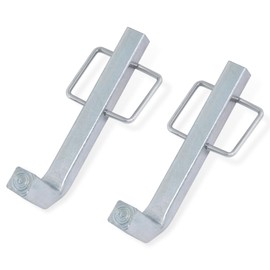 Snap L Pins for Weight Distribution Equalizer Hitches, RV Trailer Sway Bar Pins, L-Pins Hitch Parts with Integrated Snap Clips- Minimize Weight Distribution Hitch Noise, 2Pack