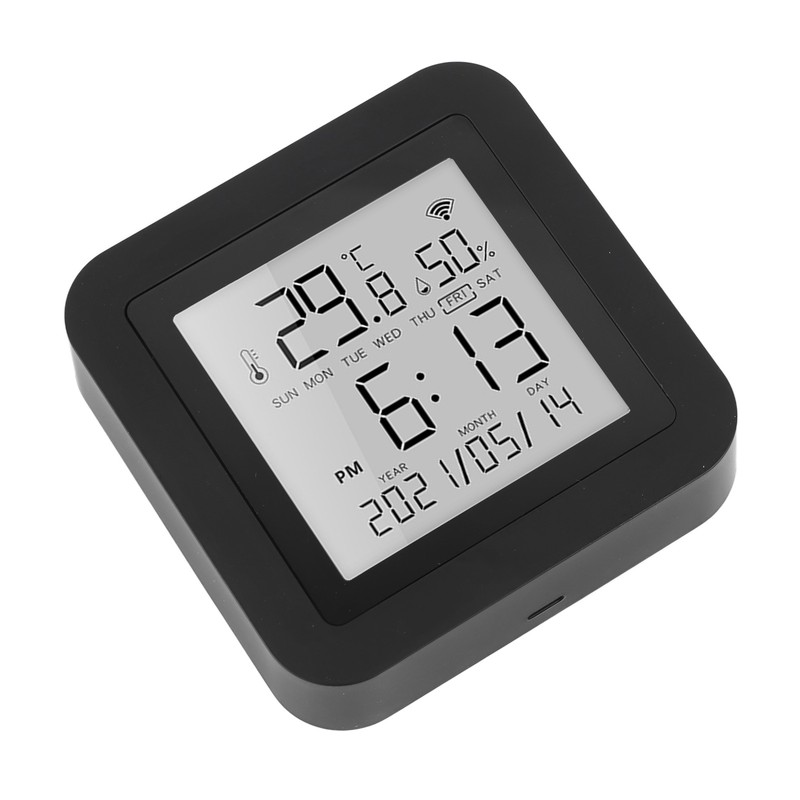 Temperature Humidity Monitor Wifi Portable Support for TUYA Hygrometer Thermometer