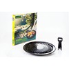 Campingman Grill Plate for Mobile Gas Cookers Non-Stick Coating BBQ